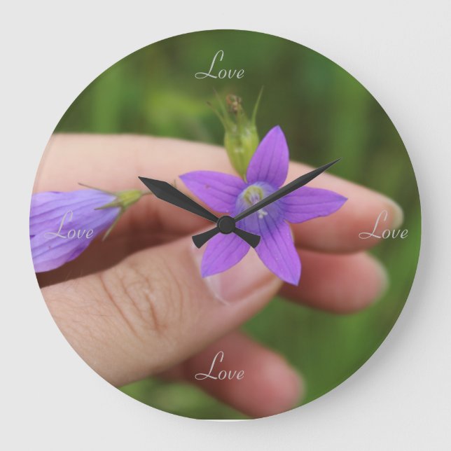 Liebe ständig große wanduhr (Vorderseite)