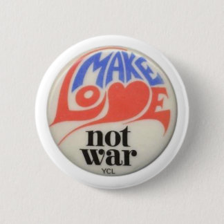 Liebe statt Krieg Button