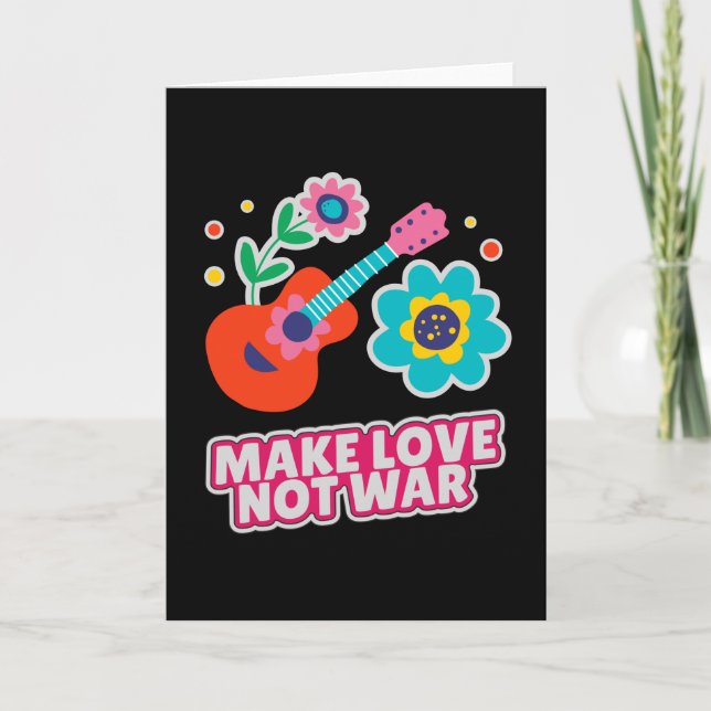 Liebe statt Krieg Karte (Vorderseite)