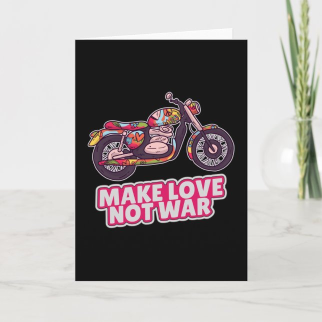 Liebe statt Krieg Karte (Vorderseite)