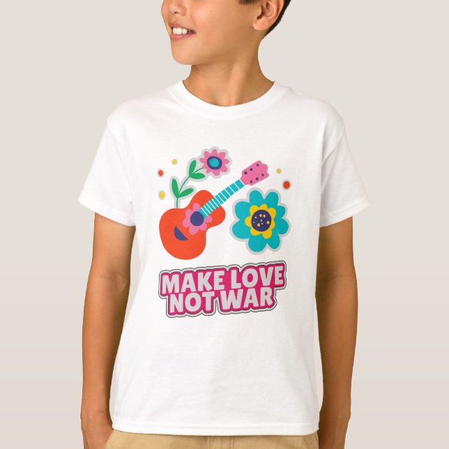 Liebe statt Krieg T-Shirt (Vorderseite)