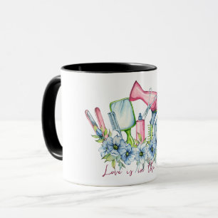 Liebe steckt im Haar, Friseur Tasse