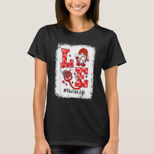 Liebe Stethoscope Herzkrankenheilmittel Valentin T-Shirt
