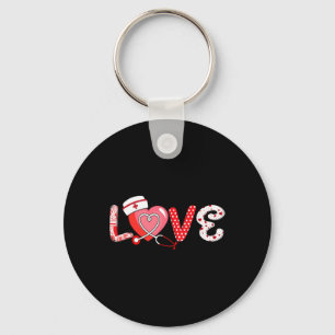 Liebe Stethoscope Krankenversicherung Valentine Da Schlüsselanhänger