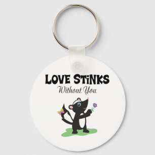Liebe Stinks Schlüsselanhänger