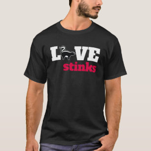 Liebe Stinks Skunk Animal Anti Valentinstag T-Shirt