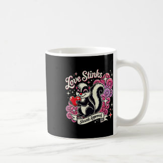 Liebe stinkt Skunk Approved Sarkastisch 2025 Valen Kaffeetasse