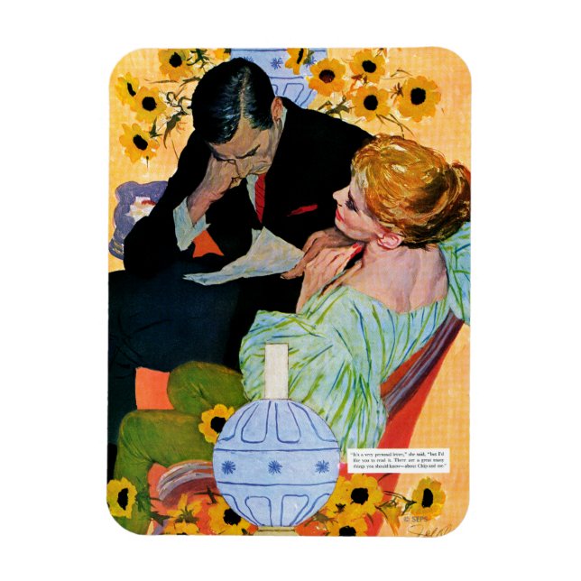 Liebe stirbt langsam magnet (Vertikal)