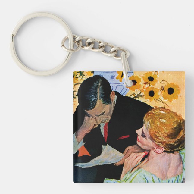 Liebe stirbt langsam schlüsselanhänger (Vorderseite)