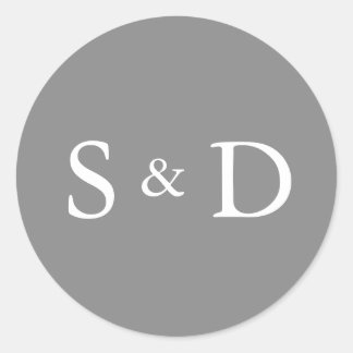 Liebe Stitched Umschlag Aufkleber