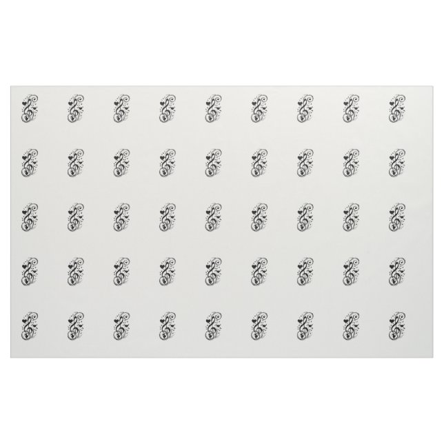Liebe_ Stoff (Yard (91,4 cm))