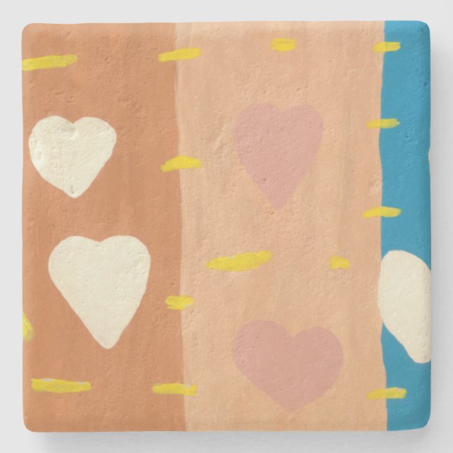 Liebe Stone Untersetzer (Vorderseite)