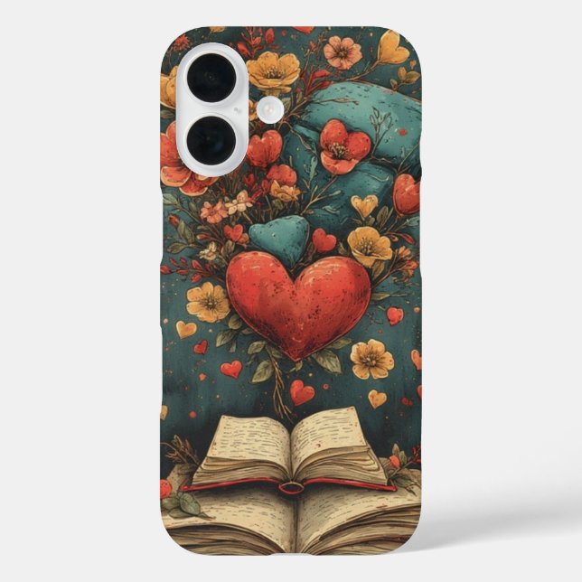 Liebe Story Bloom Case-Mate iPhone Hülle (Rückseite)