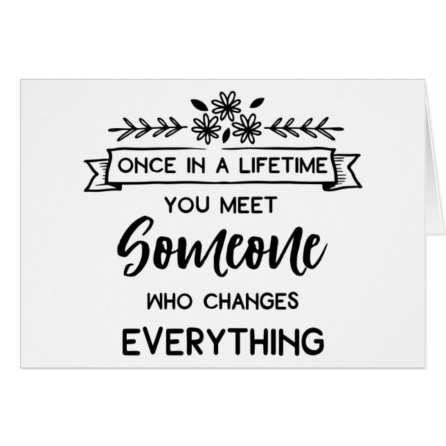 Liebe Story Thinking Sie Miss You Friendship (Vorderseite (Horizontal))