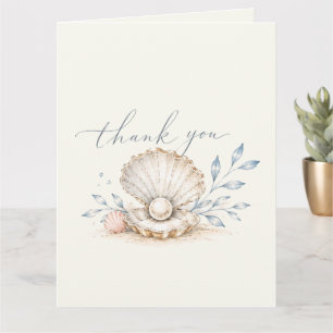 Liebe & Strandhochzeit - Save the Date Karte
