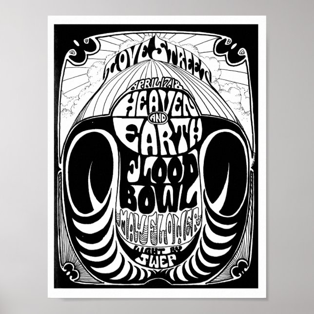 Liebe Street Light Circus Flyer LoveStreetApr17&18 Poster (Vorne)