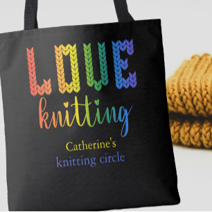 Liebe Stricken Farbige Hübsche Strickzirkel