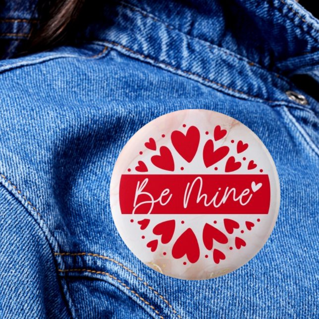 Liebe Struck: Happy Valentine's Day Button - Seien (Von Creator hochgeladen)
