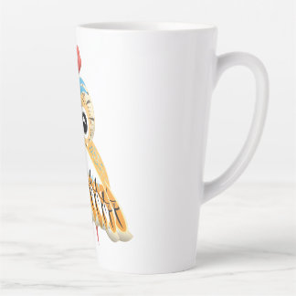 Liebe-Struck-Schüssel mit einem süßen Blick Milchtasse