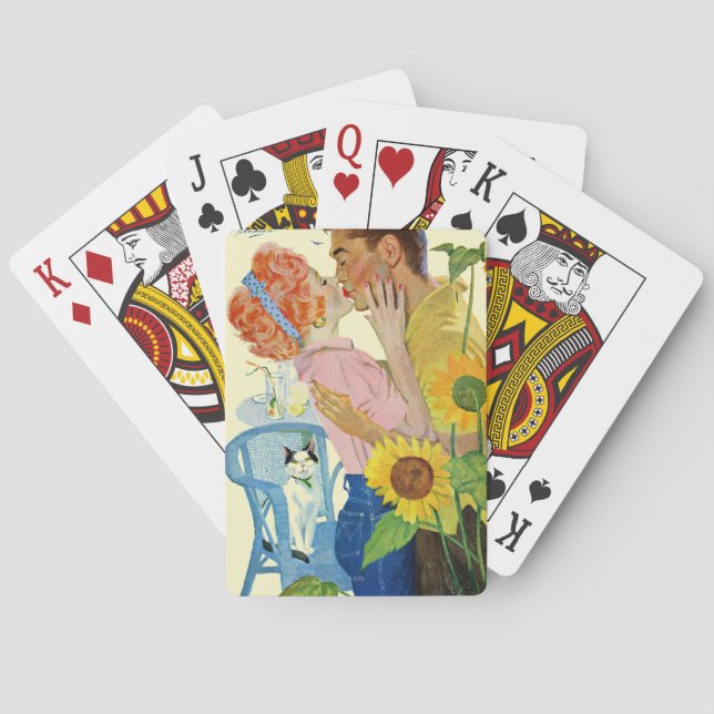 Liebe-Struck Spielkarten (Rückseite)