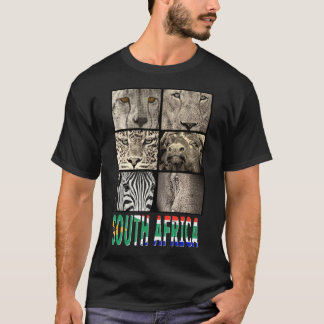 Liebe Südafrika Liebe Wildtiere für Südafrika F T-Shirt