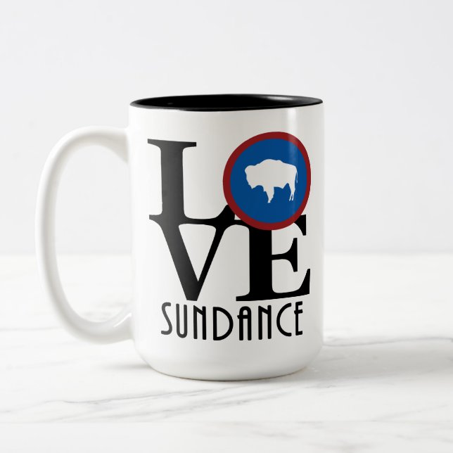 LIEBE Sundance Wyoming 15oz Zweifarbige Tasse (Links)