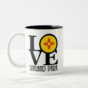 LIEBE Sunland Park 11oz Zweifarbige Tasse