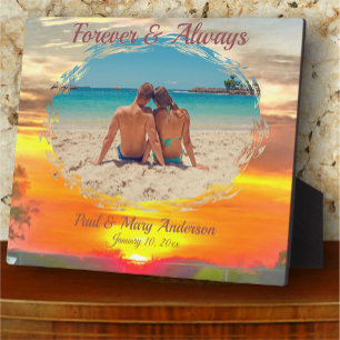 Liebe Sunset 2295 Fotoplatte