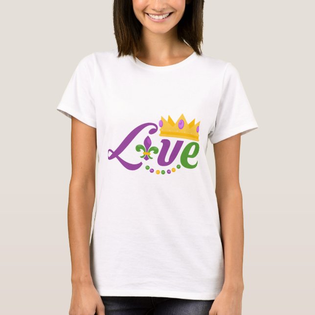 LIEBE-svg-Design T-Shirt (Vorderseite)