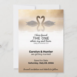 Liebe Swans Save The Date