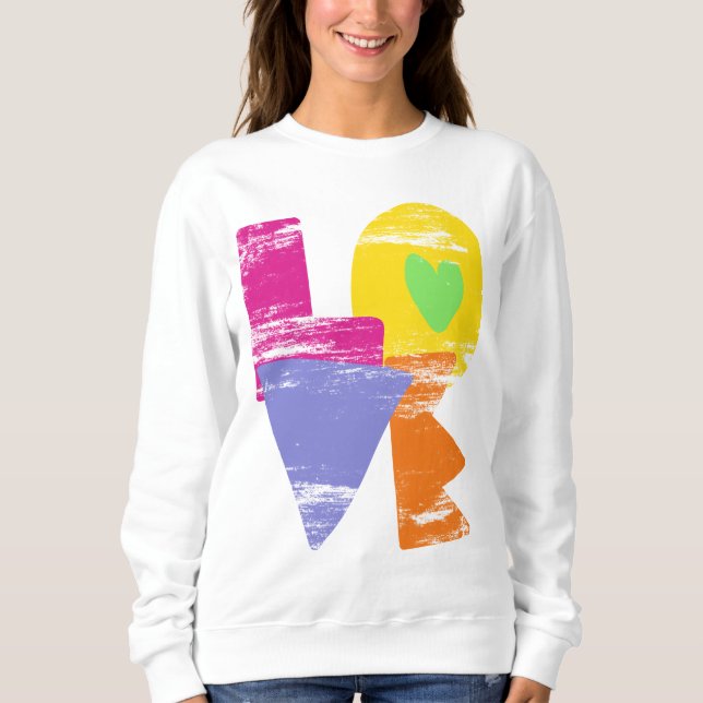 LIEBE SWEATSHIRT (Vorderseite)