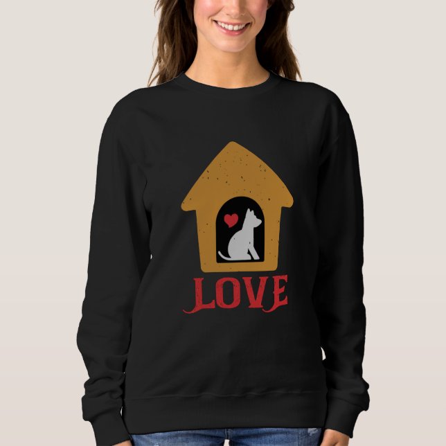 Liebe Sweatshirt (Vorderseite)