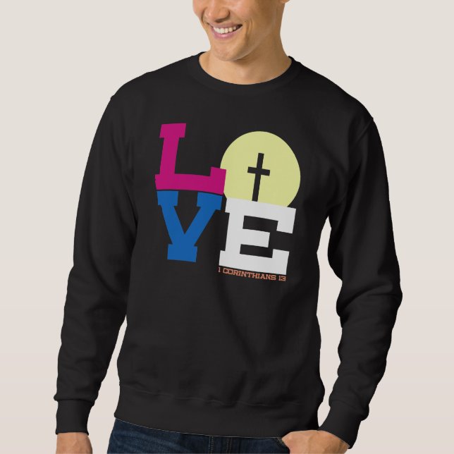 Liebe Sweatshirt (Vorderseite)