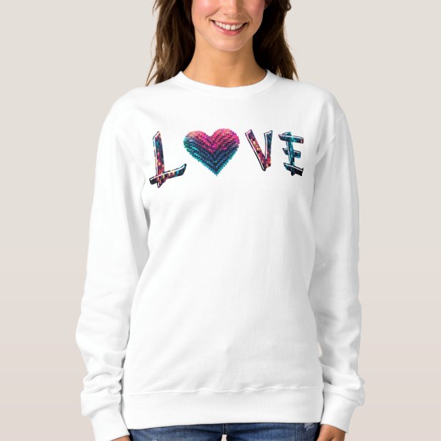 Liebe Sweatshirt (Vorderseite)