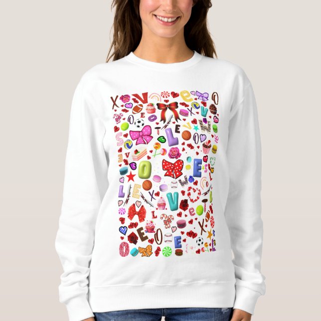 Liebe Sweatshirt (Vorderseite)