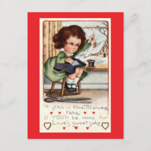 Liebe Sweet Sake Valentine Repro Vintag 1922 Feiertagspostkarte