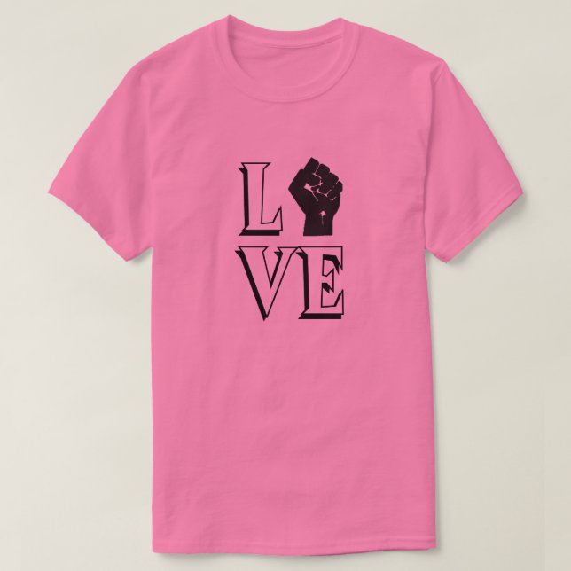 LIEBE T - Shirt (Design vorne)