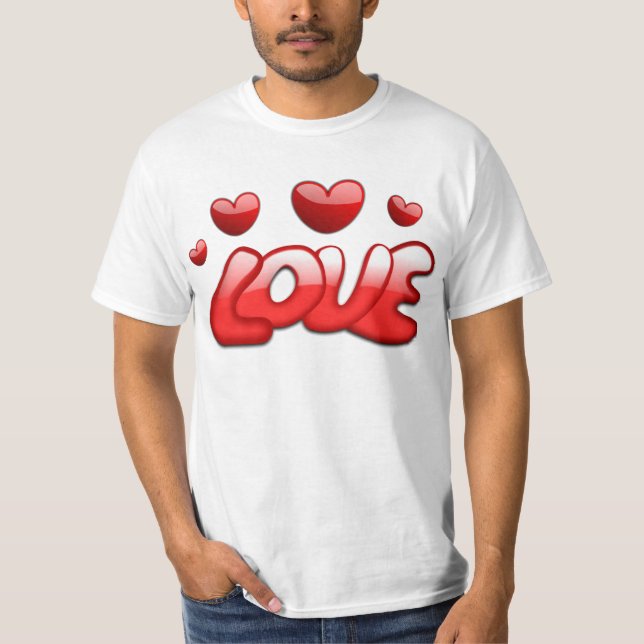 Liebe T-Shirt (Vorderseite)