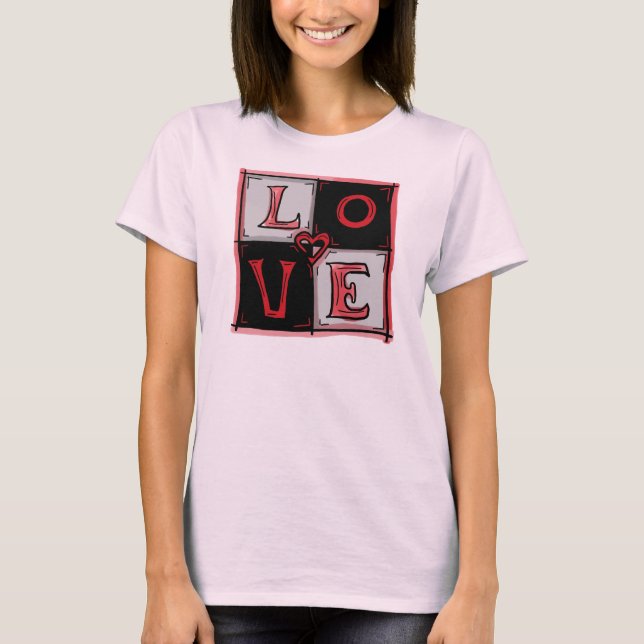 Liebe T-Shirt (Vorderseite)
