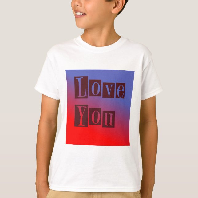 Liebe T-Shirt (Vorderseite)