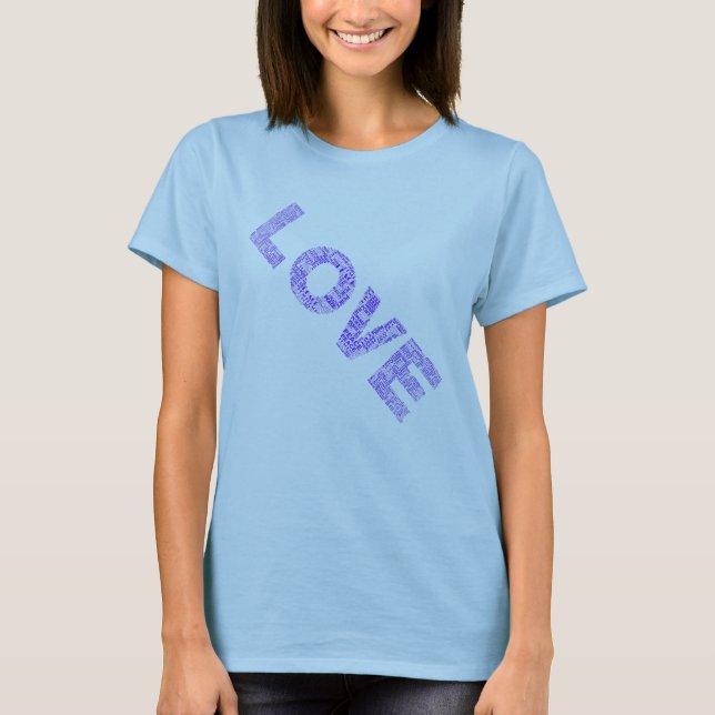 Liebe T-Shirt (Vorderseite)