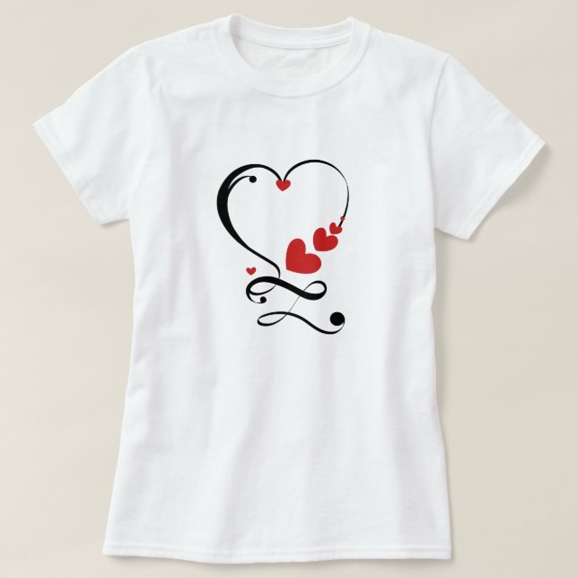 Liebe T-Shirt (Design vorne)