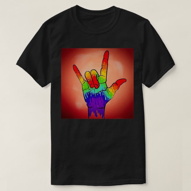 Liebe T-Shirt (Design vorne)