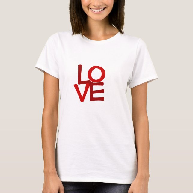 LIEBE T-Shirt (Vorderseite)