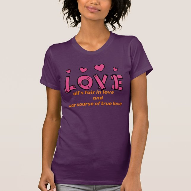 Liebe T - Shirt (Vorderseite)