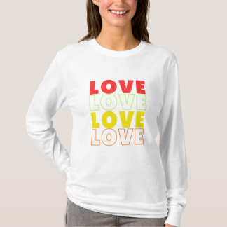 Liebe T - Shirt - Minimalistisch Romantisches T-Sh