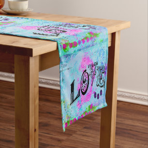 Liebe Table Runner Kurzer Tischläufer