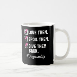 Liebe Tagesbetreuer Kinderbetreuung Kaffeetasse