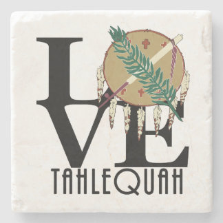 LIEBE Tahlequah Oklahoma Steinuntersetzer
