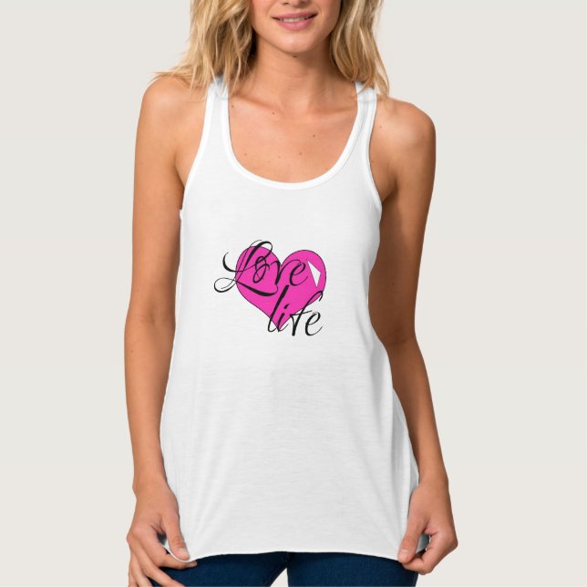 Liebe Tank Top (Vorderseite)